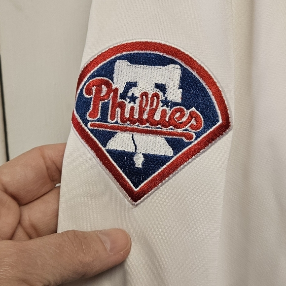 Men's Philadelphia Phillies Jacket Men's XL STITCHES Authentic - Picture 4 of 8